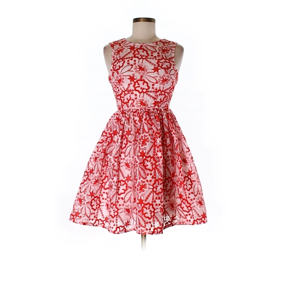 Sweet Red Vintage Inspired Dress by INA - Picture 9 of 9